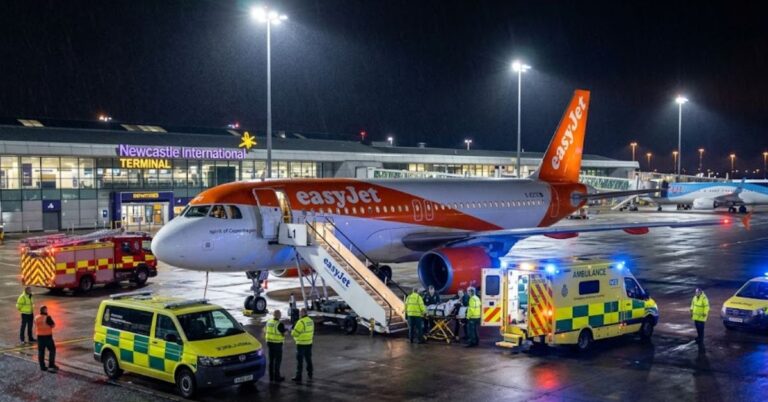 EasyJet Flight U2238 Emergency Landing Newcastle: Incident Overview